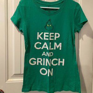 Grinch Shirt Keep Calm and Grinch ON